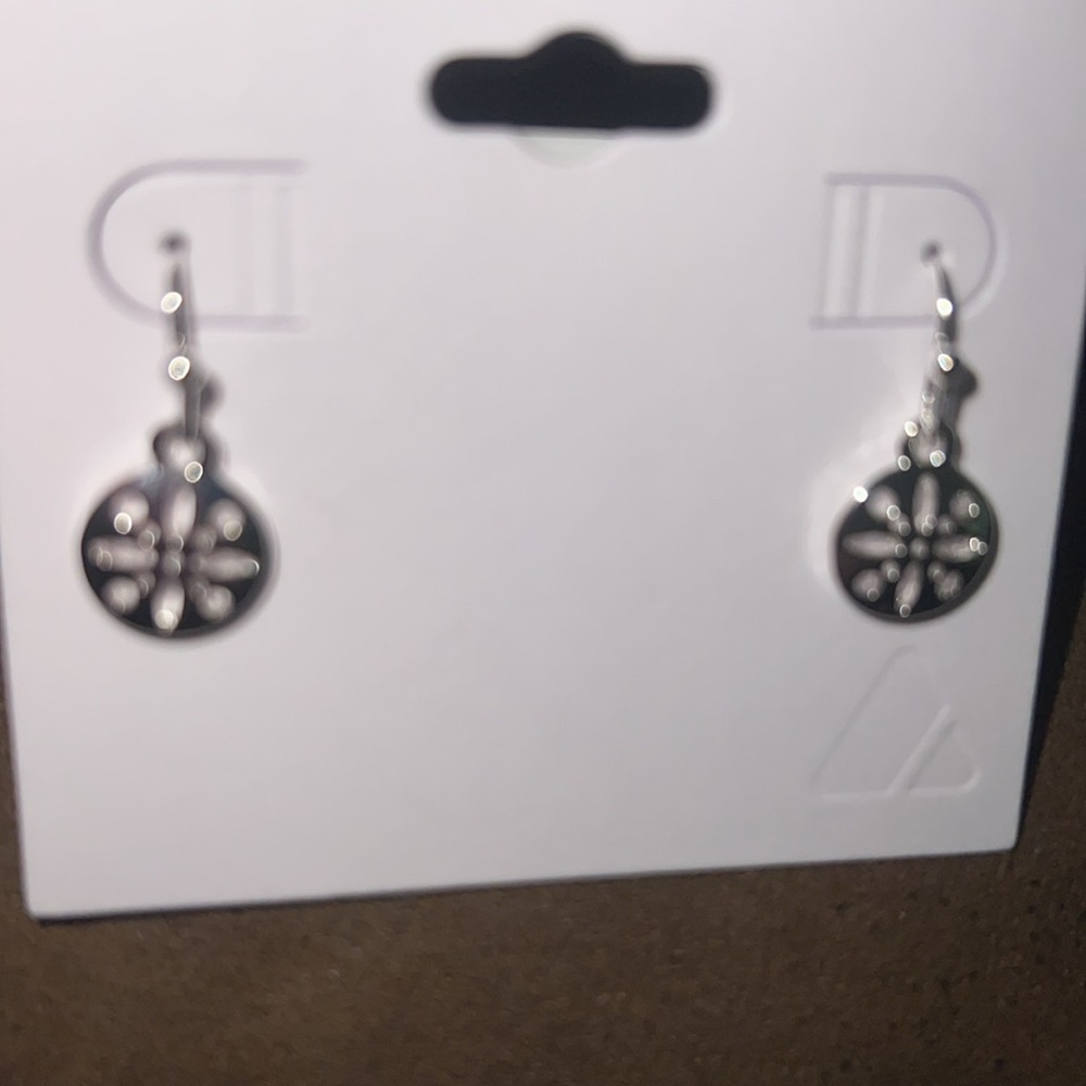 NWT Liz Claiborne around Drop Earrings - Picture 2 of 3